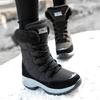 Fashion Winter Women Boots Platform Shoes Keep Warm Thigh High Snow Boots Outdoor Ladies Slip On Comfortable Waterproof Fur Femme Boots