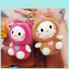 Плюшевый брелок Hello Kitty с наполнителем из мягкого полипропиленового хлопка для милых аксессуаров к сумке