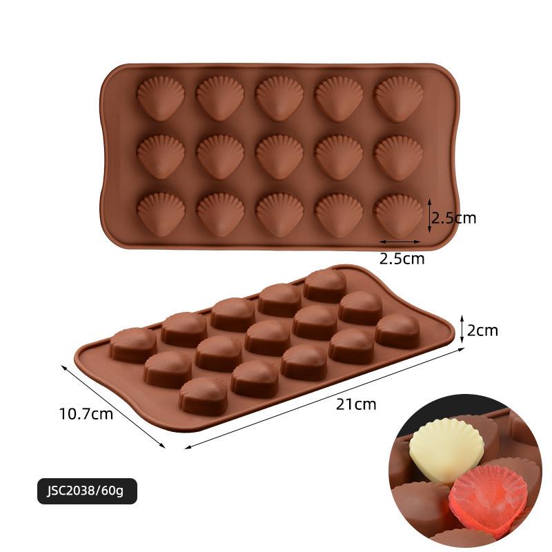 Silicone Chocolate Mold Baking Cake Pan For Pastry Bakery DIY Confectionery Tools Candy Making Accessories