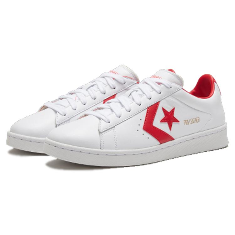 Кожаные кеды Converse Low Og 'White University Red' 167970C