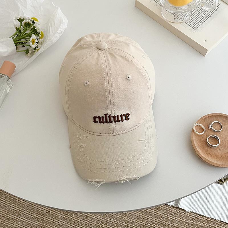 Women'S Spring And Summer Baseball Cap Sunscreen Versatile Fashion Hat Trend Cap