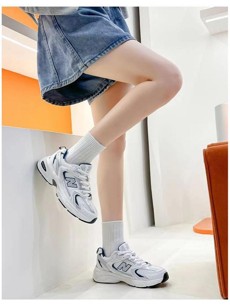 Классические мужские кроссовки в стиле "Dad" - Унисекс, на толстой подошве, модная обувь для бега и повседневного комфорта