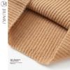 JIUMU Cashmere Warm Neck Gaiter for Women, Autumn And Winter Thickened Cold-Proof Neck Protector, Women's Neck Warmer, Winter Wool Scarf for Wome