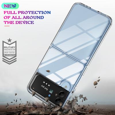 Противоударный прозрачный ультратонкий чехол для Samsung Galaxy Z Flip 4 5g Flip4 Flip3 Flip 3, противоударные чехлы-сумки для телефонов