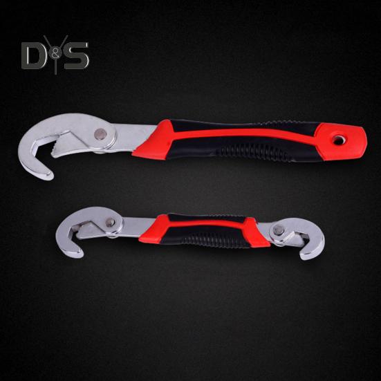 Многофункциональный разводной ключ с нескользящей ручкой, портативный кран, раковина, сантехнические инструменты, набор ключей