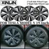Колпак колеса 19 дюймов для TESLA Model Y 2019-2024 4 шт. Запасной колпак Performance Аксессуары для полного диска автомобиля