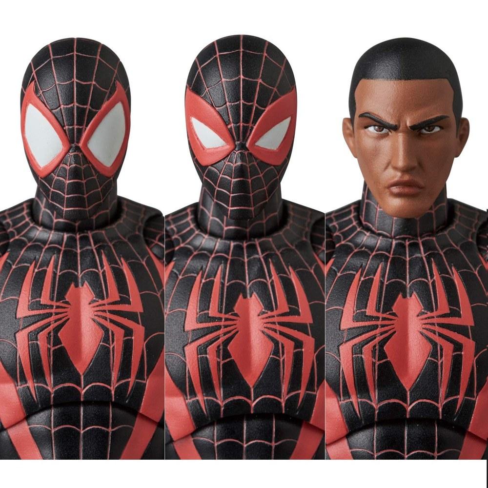 Фигурка Человека-паука Майлза Моралеса из серии Medicom MAFEX, версия Comic Renewal, № 276, 160 мм, без масштаба, окрашенная.