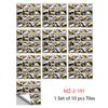 10 Pcs/set Imitation Marble PVC Ceramic Tiles for Stain Prevention Refurbished Self-adhesive Paper for Home Decoration Decorative Films Wall Stickers