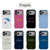 Чехол для телефона с текстом и личностью Fragola для iPhone 17 16e 16 15 14 13 12 11 X XS XR XSMAX 7 8 Air Pro Max Plus Двухслойный