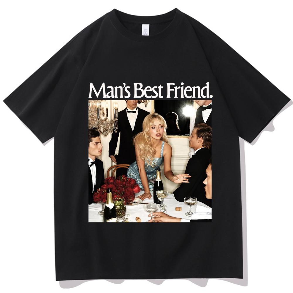 Sabrina Carpenter Unisexs Best Friend album unisex cotton shirt Y2k summer ONeck Short Sleeve Grammy music Unisexs Tshirt fan gifts