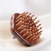 Meridian Comb Scalp Therapy Massage Comb Scalp Head Caring Natural Sandalwood Circular Tooth Guasha Scraping Body Massager