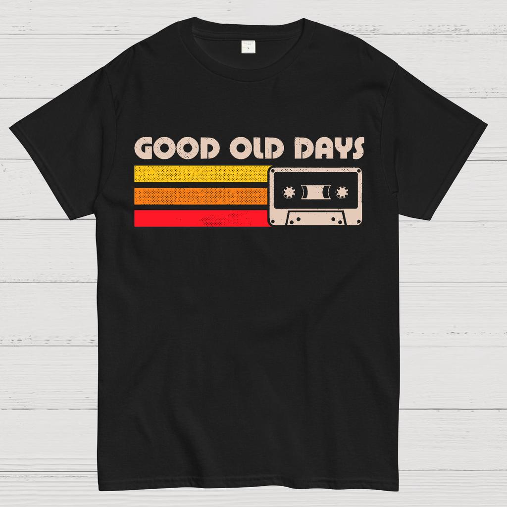 Old Days Vintage Cotton Summer Casual Cool Loose T-Shirt