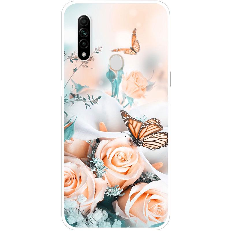 Для OPPO A31 OPPOA31 чехол Мягкая силиконовая задняя крышка чехол для телефона с рисунком Звездное небо