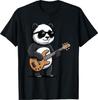 Funny Panda Playing Bass Guitar T-Shirt