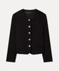 Круглая твидовая куртка Mixxo_Miwjkg32Pb