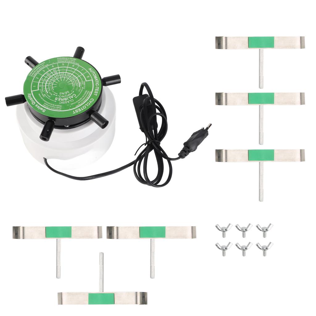 6 Arms Watch Winder Machine Automatic Mechanical Watch Winder Watch Repairing Tool