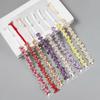 Anti-slip Floral Bra Straps Elastic Lingerie Strap Belt Floral Shoulder Belts  Wedding Party Dress