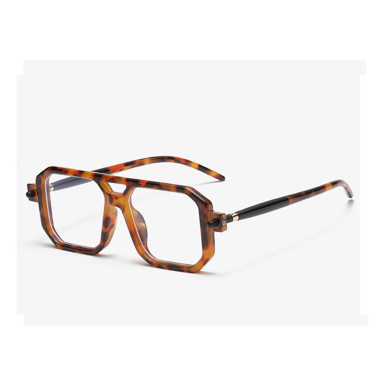 Новые Модные Квадратные Солнцезащитные Очки Для Женщин Мужчин Винтажный Дизайнерский Бренд Панк Солнцезащитные Очки Прозрачные Линзы Зеркальные Очки УФ400