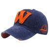 Hot-selling new trendy men's and women's sun hats summer sun protection hats W letter hats old cap spot