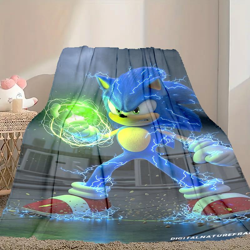 SONIC Blanket Lightweight Print Throw Blanket For Couch, Bed, Car, A Heartfelt Gift for Your Family and Friends