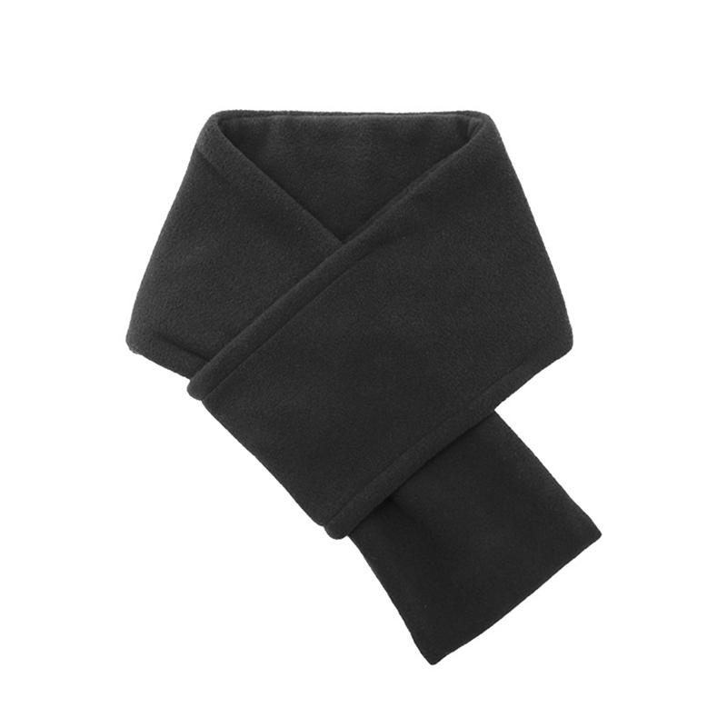 1PC Fashion Men Cross Scarf Winter Warm Fleece Scarves Soft Neckerchief Plush Velvet Cycling Scarves