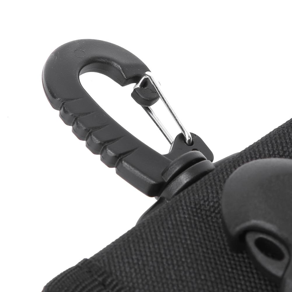 Outdoor Multi Functional Waist Pouch Molle Belt for 4.5inch Mobile Phone Bag with Buckle(Black )