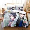 Masamune kun no Revenge Комплект постельного белья Single Twin Full Queen King Size Комплект постельного белья Adult Kid Bedroom Duvetcover Sets Anime Bed