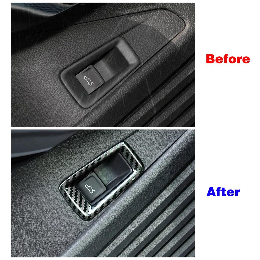 Для Volkswagen VW ID.4 ID4 2024 2024 2024 Автомобильный задний багажник Кнопка открытия двери Рамка Крышка Отделка Блестки Стиль Наклейка