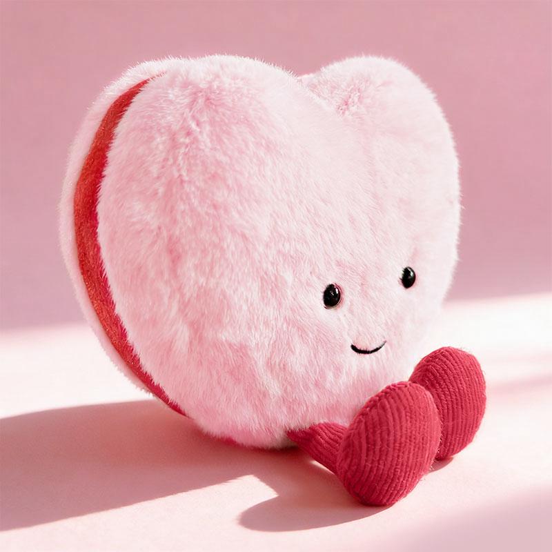 Heart-shaped Plush Toy Dolls for Gifts Couples Valentine's Day Romantic Birthday Presents Love Plush Figures