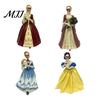 Spooky Shelf Display Halloween Fairy Princess Skeleton Figurine, Gothic Skull Tale Occult Tabletop Ornament Figure Statue for Home Bookshelf