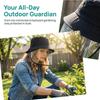 2026 Summer New Bucket Hat with Face Shield Sun Protection Dust-Proof Windproof Cap for Men Women Foldable Outdoor Safety Hat