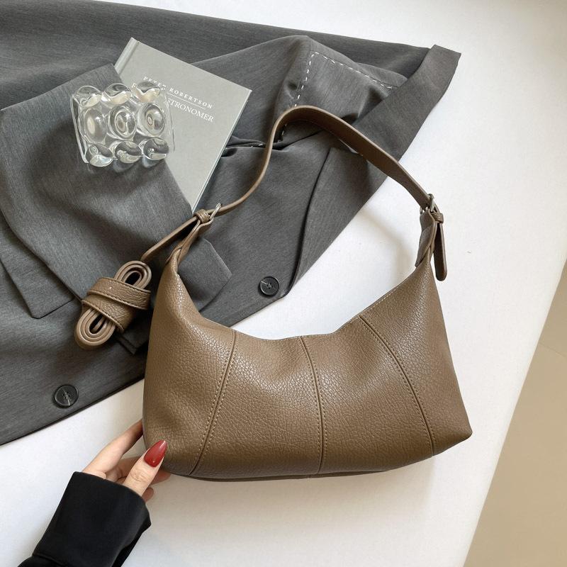 Fashionable Baguette Underarm Bag Stylish Single-shoulder Crossbody Bag Women's Dumpling Bag