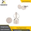 Stainless Steel Neodymium Magnet Keychain: Durable Magnetic Pendant & Enhanced Buckle Device