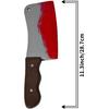 Сезоны 11" Реалистичный кухонный тесак-реквизит для Хэллоуина
