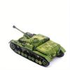 1/72 Немецкая модель танка DIY Сборка Пазлы Модель Образовательная Коллекция Вторая мировая война Здание
