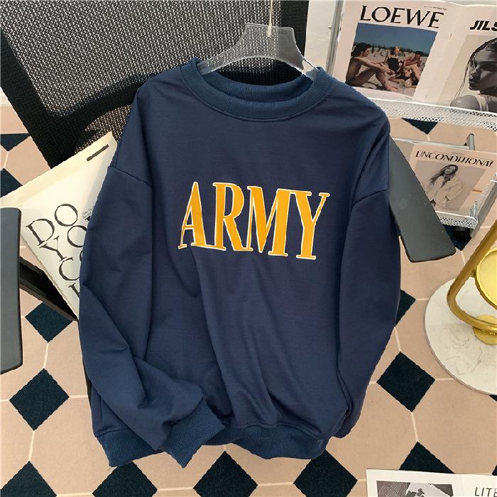 American oversize gray no hat fleece sweater women's spring and autumn 2026 new chic early spring top design sense