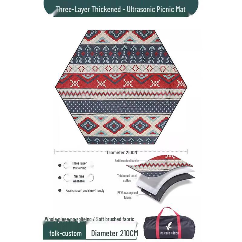 Hexagonal Picnic Mat