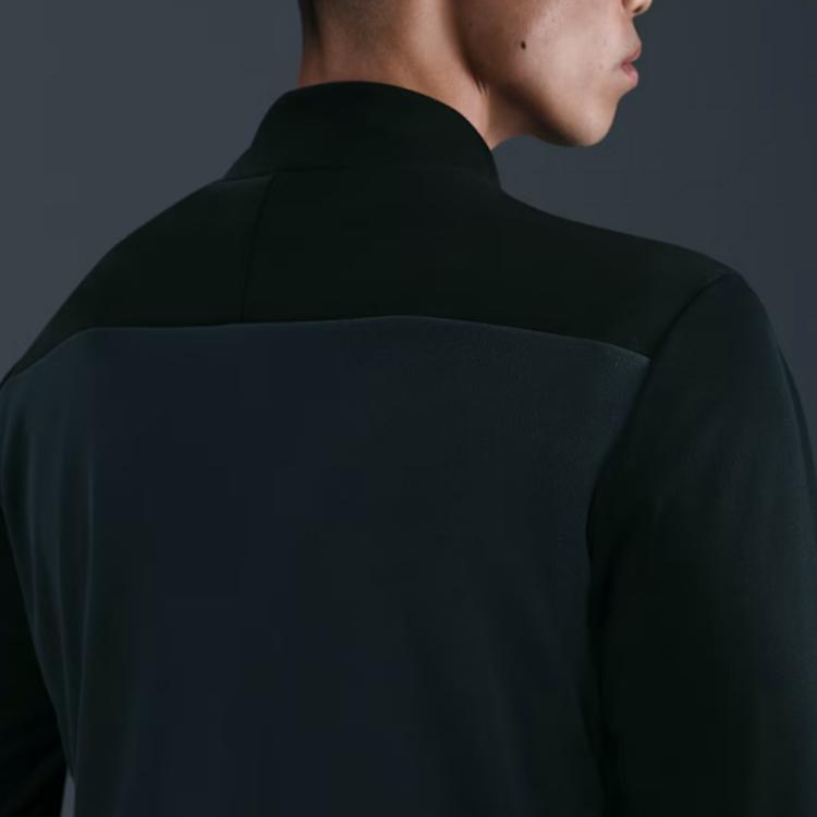 Nike Мужская футболка для тренировок по футболу Dri-Fit Academy, узкого кроя, прохладная, дышащая, с длинным рукавом, топ HJ3784-390