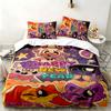 Dandadan 3pc set Perfect for bedroom use Comfortable bedding set includes a duvet cover and two pillowcases Ideal birthday or Christmas gift