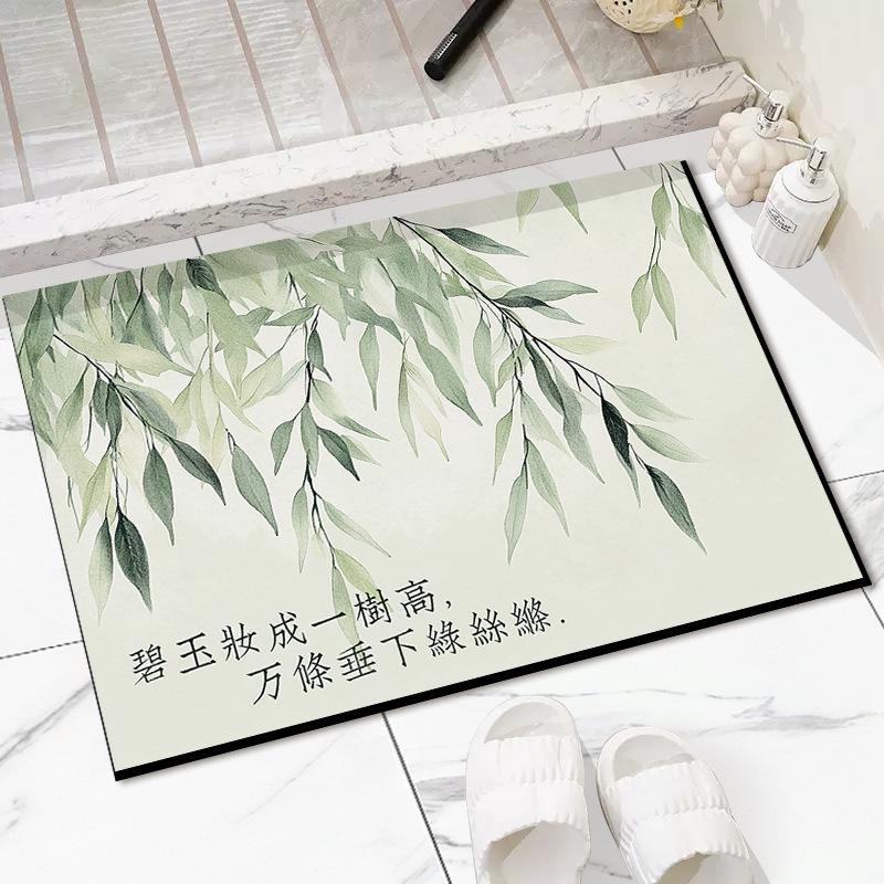 Новый коврик для пола в китайском стиле, коврик для входной двери, коврик для дома в китайском стиле, нескользящий износостойкий коврик для входа, ковер для входа