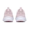 Li Ning Kids Round Toe Hook And Loop Wear-Resistant Shock Absorbing Low-Top Running Shoes Kids Sneaker Pink White YKNT090-6