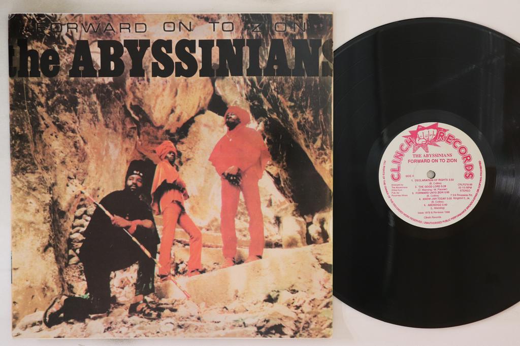 LP Record ABYSSINIANS - Forward On To Zion AL27888 Clinch Records 1988 Jamaica Reggae, Ska & Dub Used