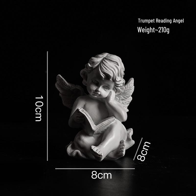 Европейский винтажный подсвечник в виде крыльев ангела для романтической атмосферы в гостиной или ресторане.