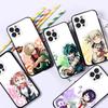 Моя геройская академия Кацуки Бакуго Чехол для телефона My Hero Для IPhone 17 16 Pro Max 15 14 13 12 11 Mini Plus Чехол для телефона