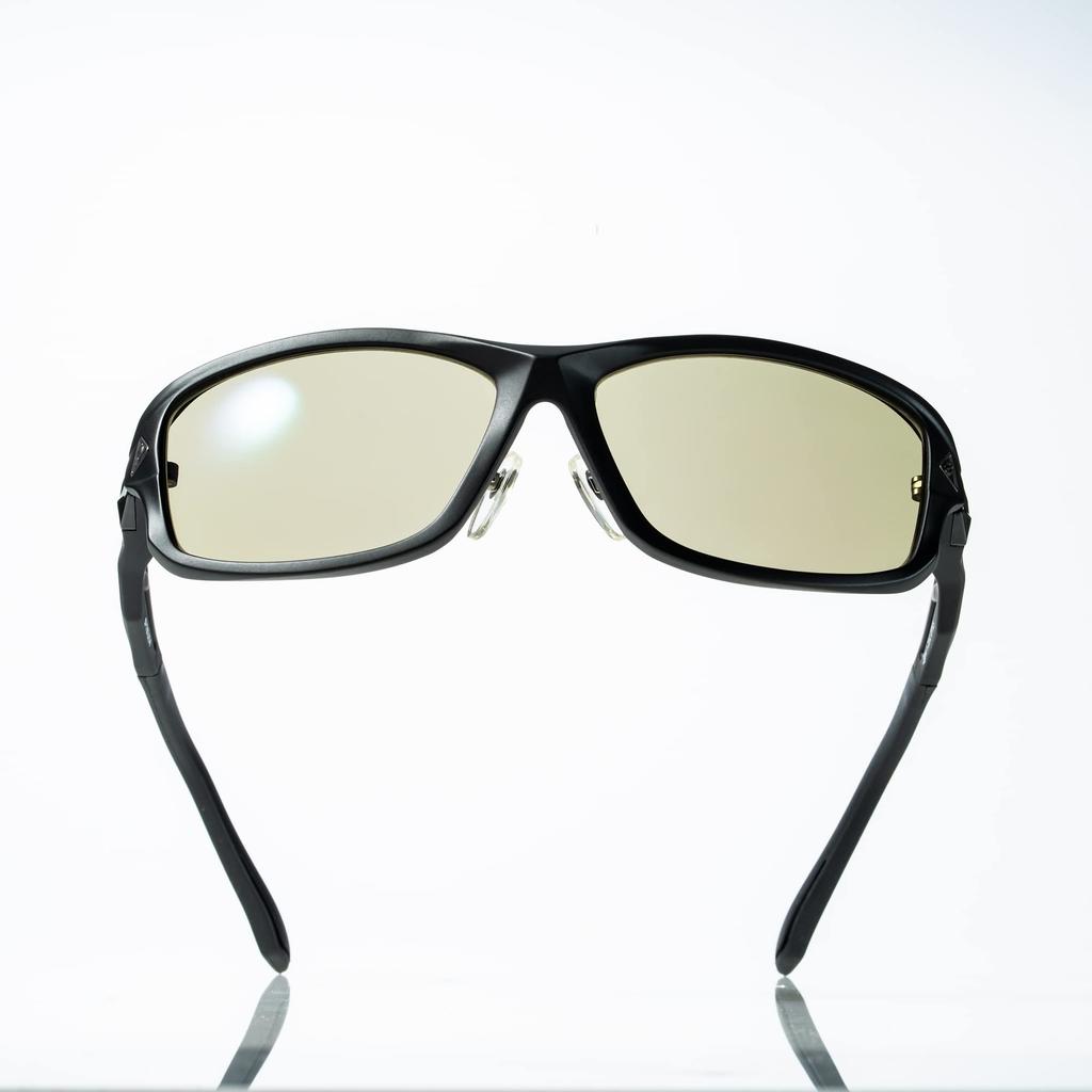 Zeque STELTH Polarized Matte MASTER BLUE F-1921 Sunglasses, Black,
