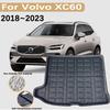 Материал EVA для Volvo XC60 2018~ Аксессуары Коврики в багажник автомобиля Задний коврик для багажника Водонепроницаемый ковер-подкладка для хранения