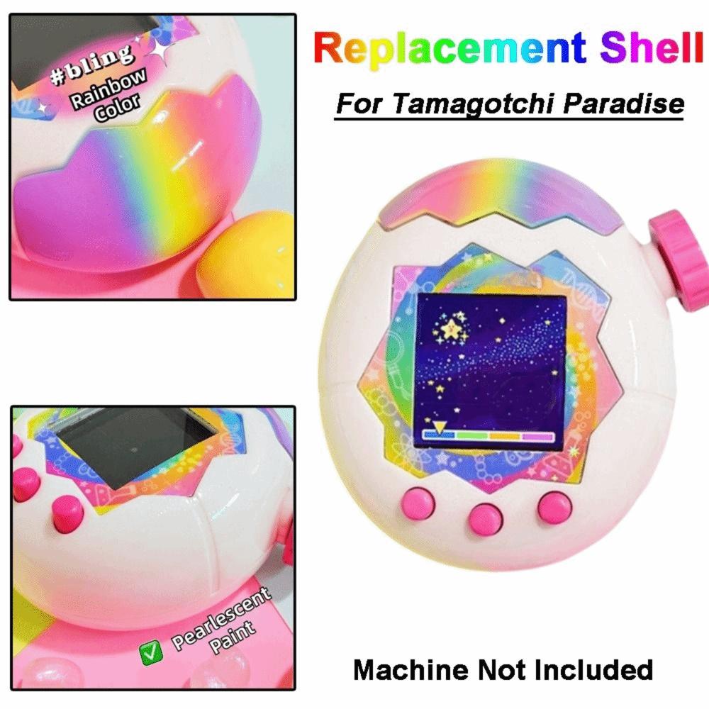 Запасные части корпуса радужных цветов для аксессуара Tamagotchi Paradise Pet Machine
