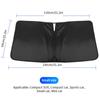 SEAMETAL Car Sun Shade Cover Front Windshield Protector Anti Sun UV Universal Interior Car Windshield Foldable Blocker Accessori