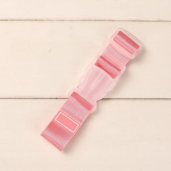 Adjustable Travel Bag Strap Secure Luggage Portable Nylon User-friendly Minimalistic Suitcase Buckle