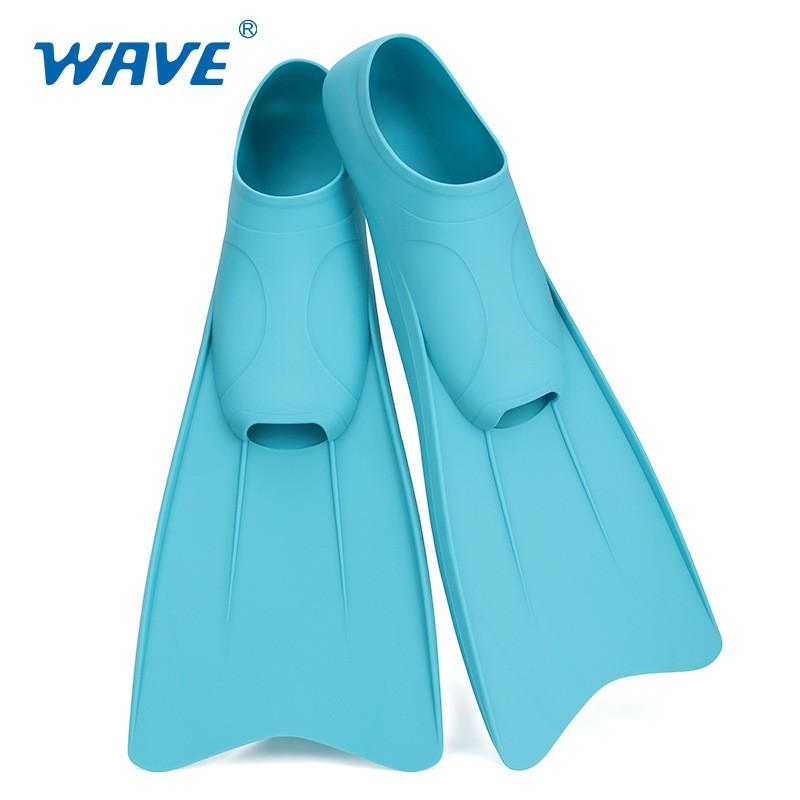 TPR Snorkeling Fins With Dry Top Snorkel Set Adults Swimming Diving Gear